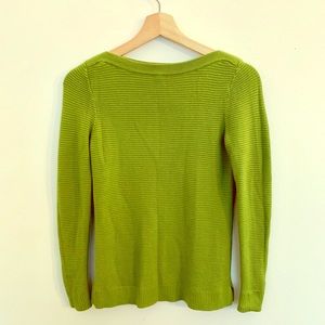 Ann Taylor green sweater